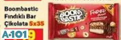 BOOMBASTİC FINDIKLI BAR ÇİKOLATA 5X35 G